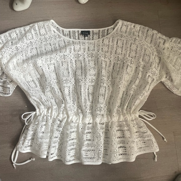 White blouse batwing women’s X-Large A.N.A - Picture 9 of 10